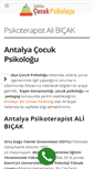 Mobile Screenshot of antalyacocukpsikologu.com