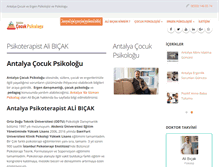 Tablet Screenshot of antalyacocukpsikologu.com